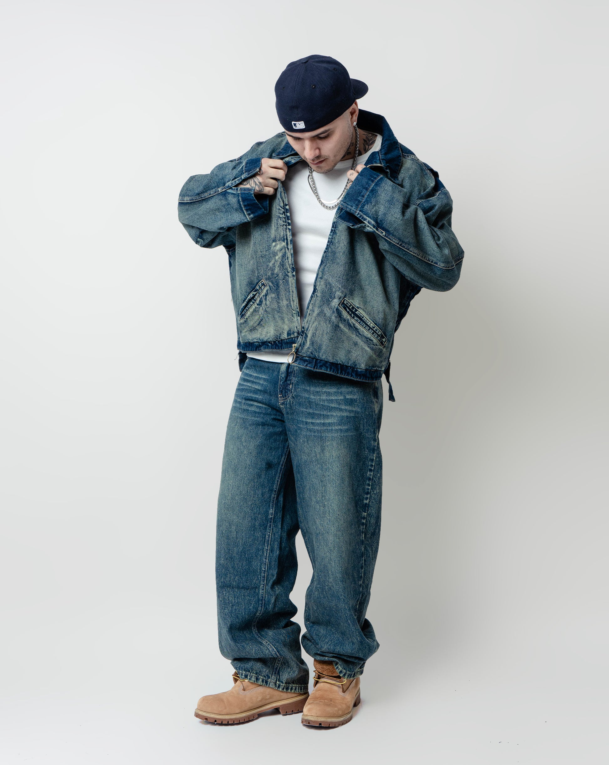 CASACA MATT DENIM