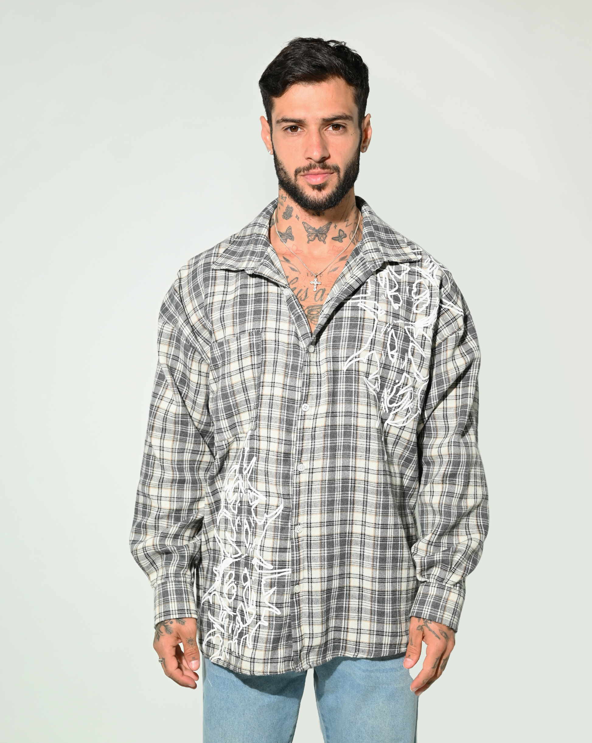CAMISA CUADROS IROM