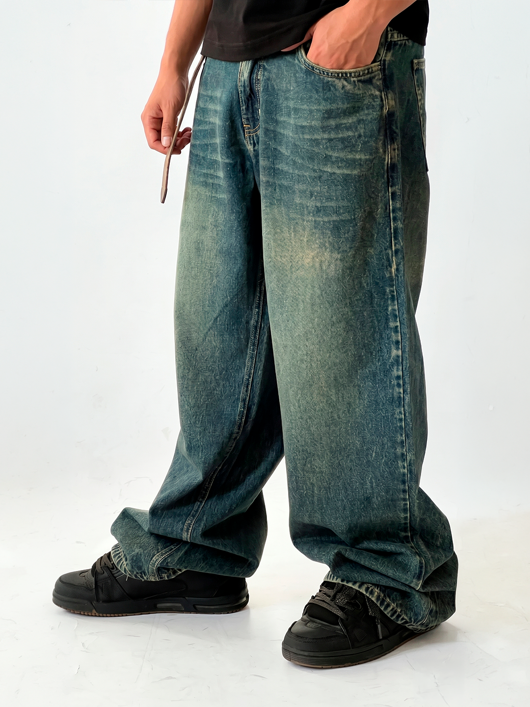 CORN BAGGY PANTS