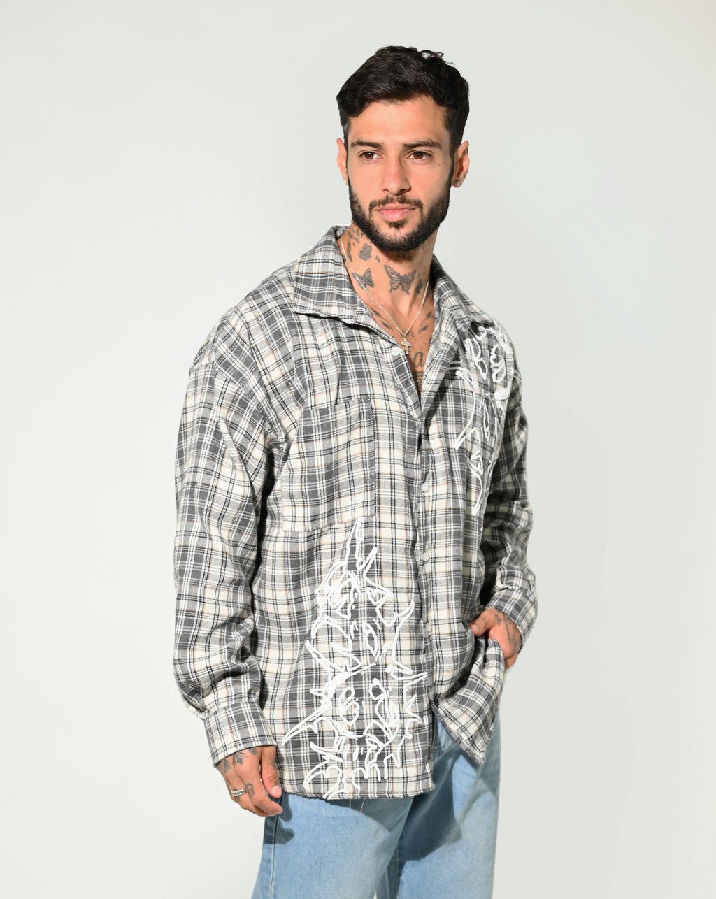 CAMISA CUADROS IROM