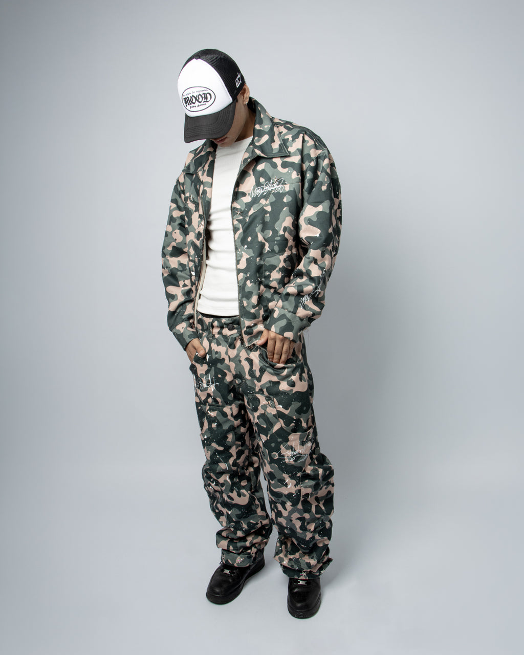 CONJUNTO PINK MILITAR