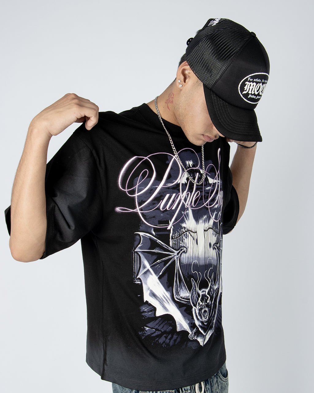 POLO BOXIFIT PURPLE SWAG