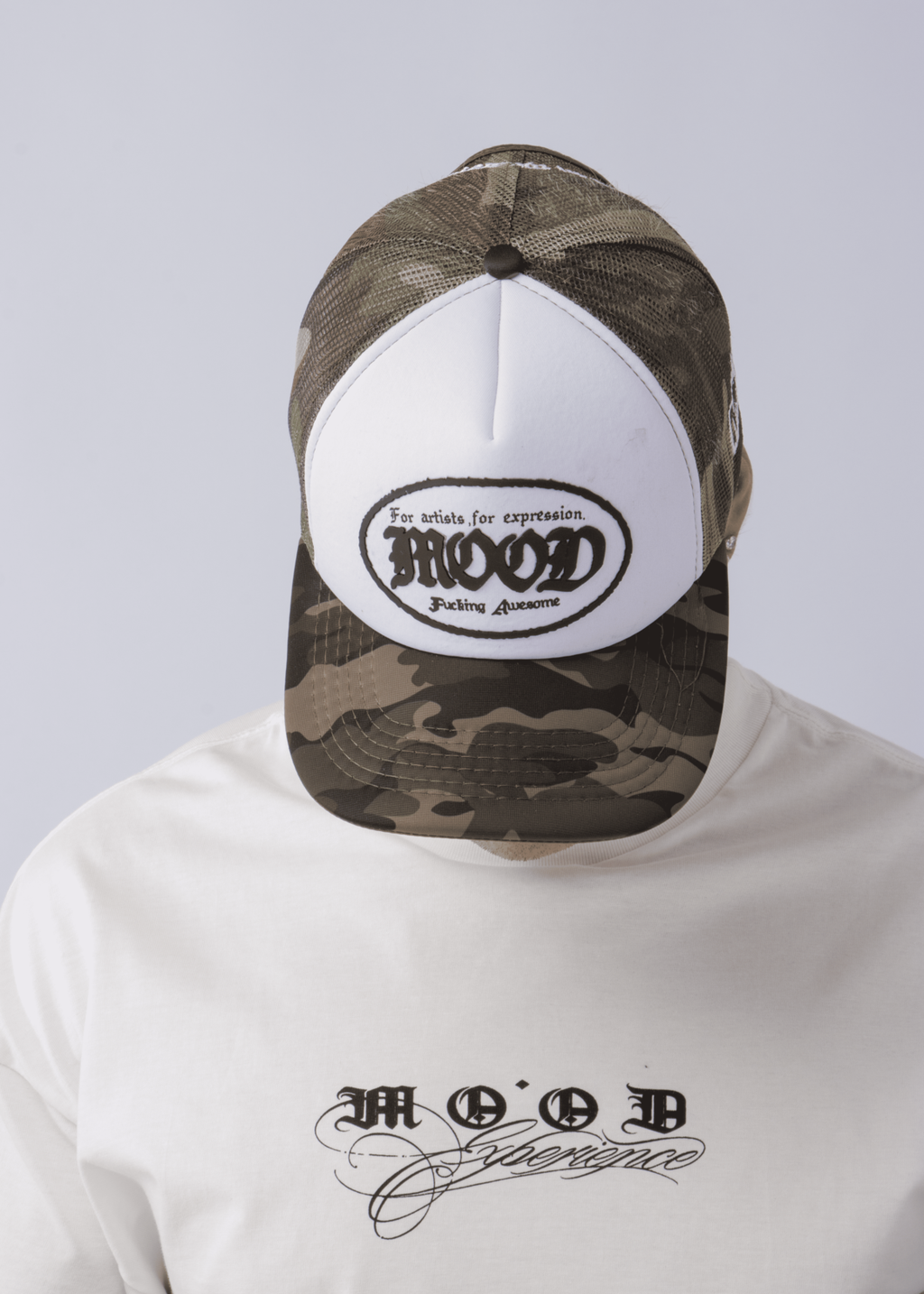 MOOD CAMOUFLAGE TRUCKER CAP