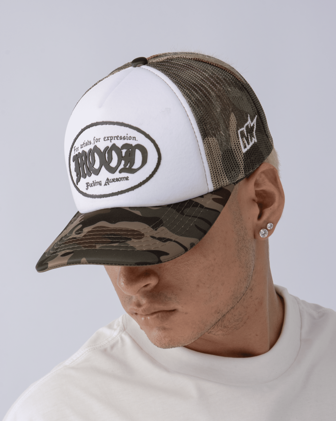MOOD CAMOUFLAGE TRUCKER CAP