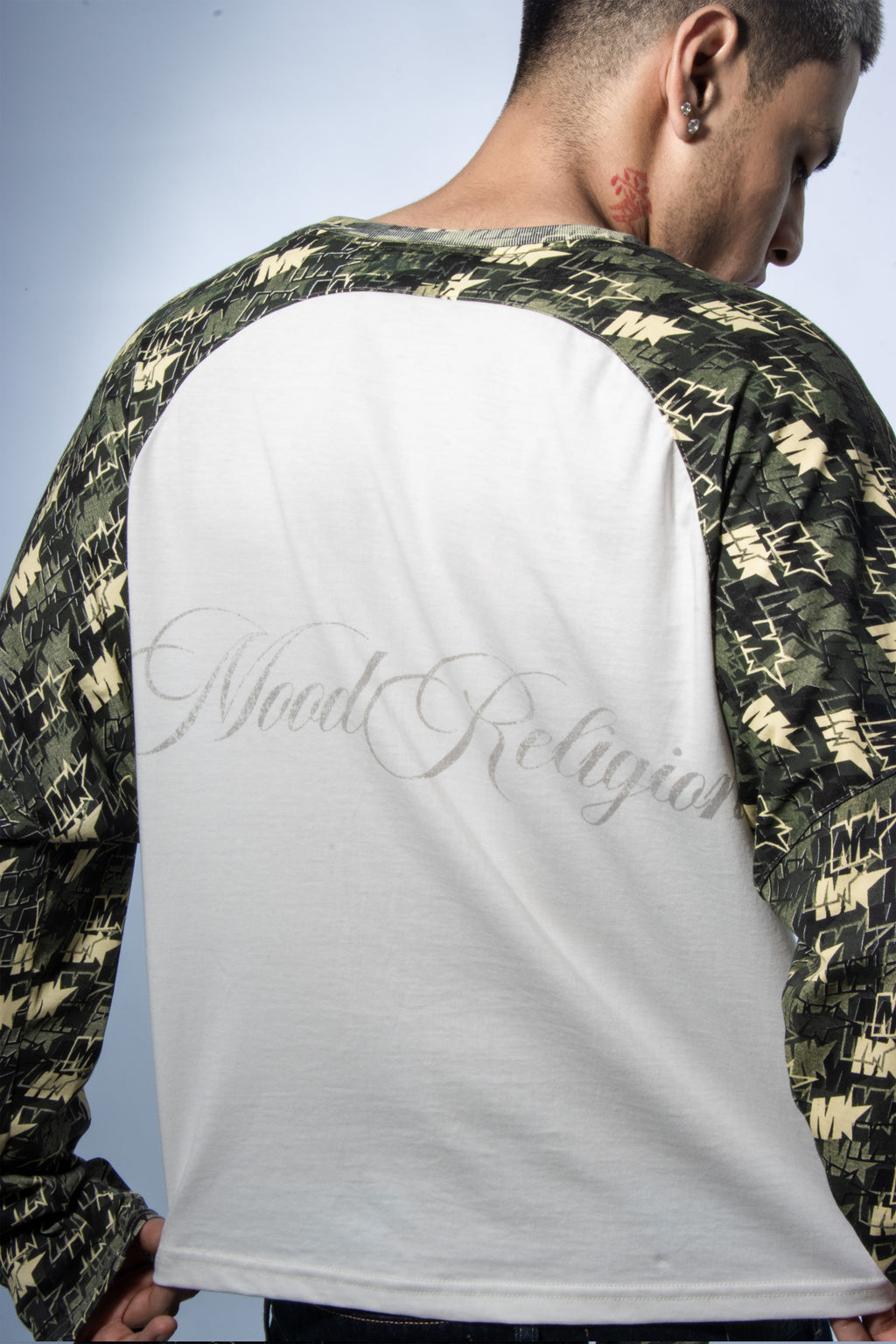 BAT CAMO LONG SLEEVE TEE