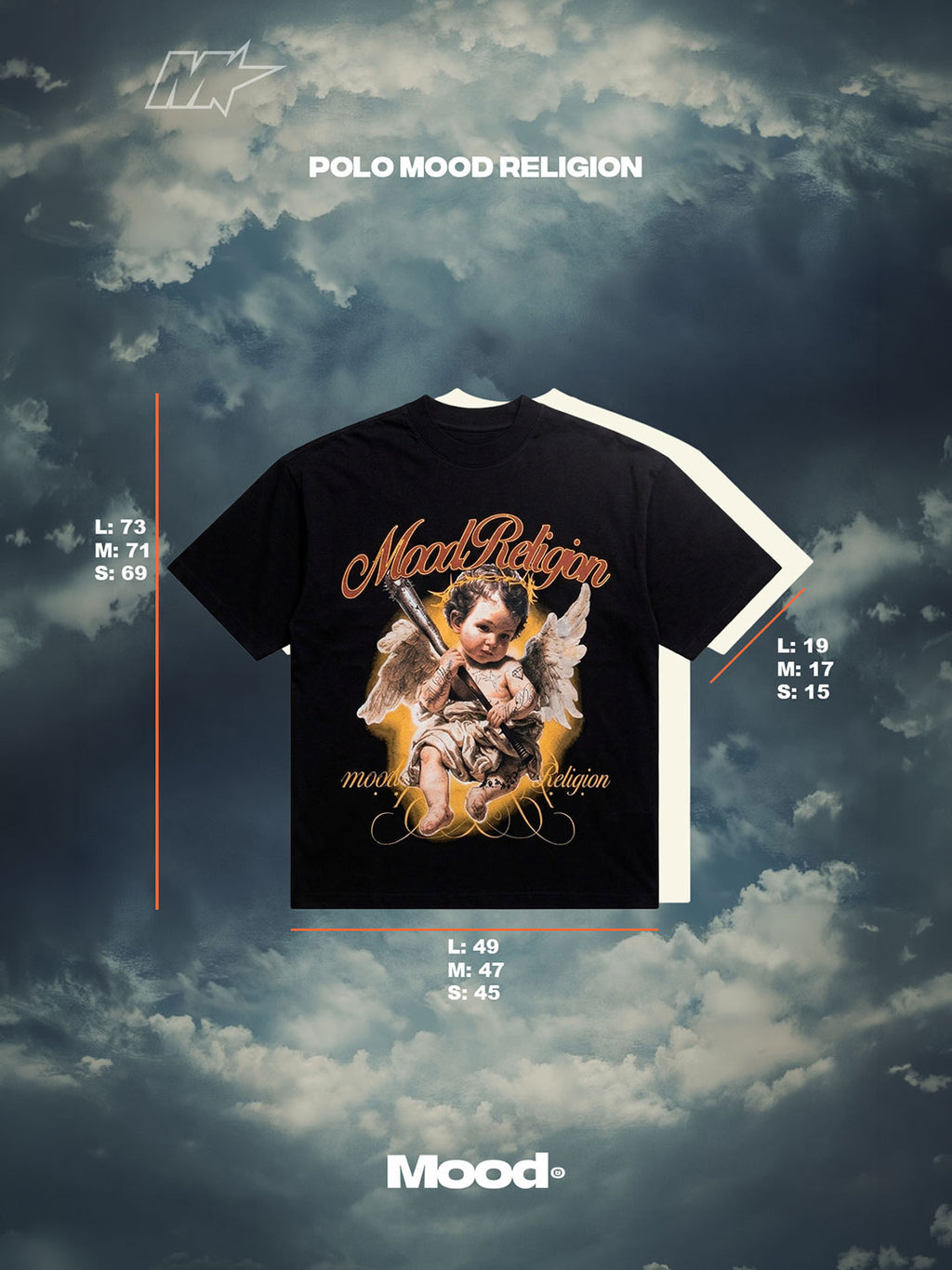 MOOD RELIGION BOXY TEE