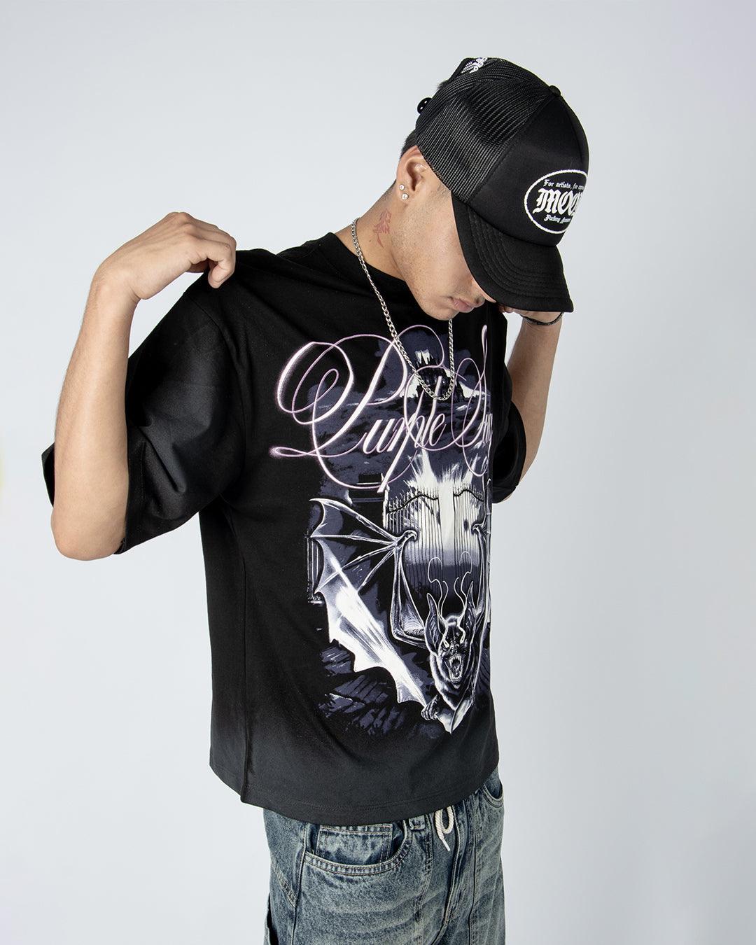 POLO BOXIFIT PURPLE SWAG